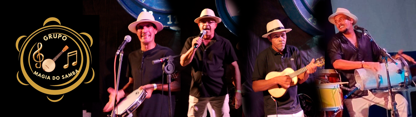 Banner do grupo Magia do Samba